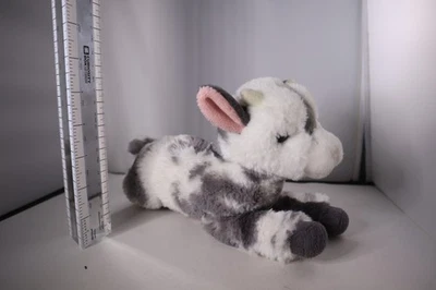 Poppy 11" Grey & White Goat Douglas Plush Stuffed Animal Cuddle Toy - Image 1 of 4