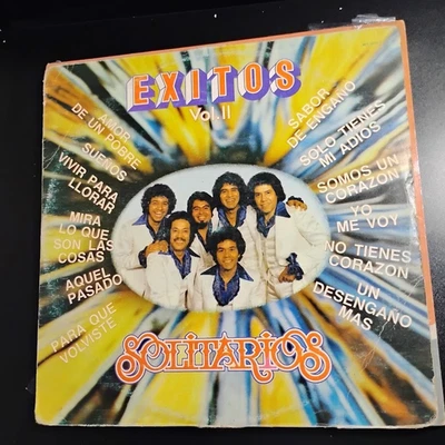 Los Solitarios EXITOS VOL 2 ROCK LATIN BALLAD RARE! 1982 80's VG+ NICE WAX - Image 1 of 2