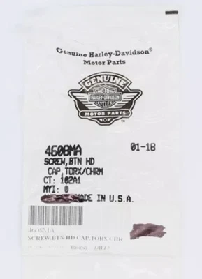 HARLEY DAVIDSON NUEVO OEM TAPA BOTÓN ESTRELLA CABEZA TORNILLO 4608MA Foto 1 de 4
