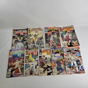 1985 Marvel Comics Secret Wars II limitierte Serie #1-9 komplett ALLE KIOSK - Bild 1 von 21