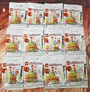 Lot of 12  New Unopened Lego Muppets (71033) Complete Set Minifigure Blind Bags - Picture 1 of 24