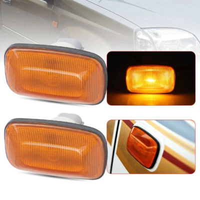 2X Luz indicadora lateral guardabarros para Toyota Land Cruiser LC100 1998-2007 Foto 1 de 4