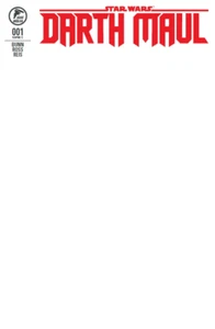 Star Wars Darth Maul #1 Turkish Blank Sketch Exclusive Variant - Picture 1 of 5