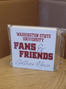 P. Graham Dunn Washington State University Fans Friends Gather Wood Sign Cougars - Picture 1 of 4