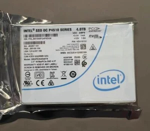 Intel SSD DC P4510 Series SSDPE2KX040T8 4TB U.2 NVMe PCIe 2.5" Solid State Drive - Picture 1 of 4