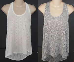 Top donna AEROPOSTALE maglia trasparente reggicalze nuovo con etichetta #5123-1 - Foto 1 di 1