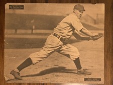Johnny Evers 1910 Sporting News Supplement M101-2 Chicago Cubs