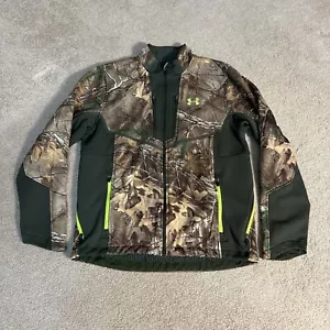 Under Armour Scent Control Infrared Storm Speed Freek Camo Jacket Realtree Large - Picture 1 of 7