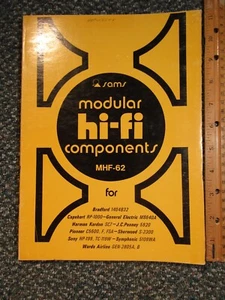 Sams Photofact Modular HI-FI Series MHF-62 ~June 1975~Sony Pioneer Harman-Kardon - Picture 1 of 3
