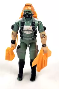 Modellino Wet Suit v1 con zaino slitta leggero vintage 1986 Hasbro GI G.I. Joe - Foto 1 di 12