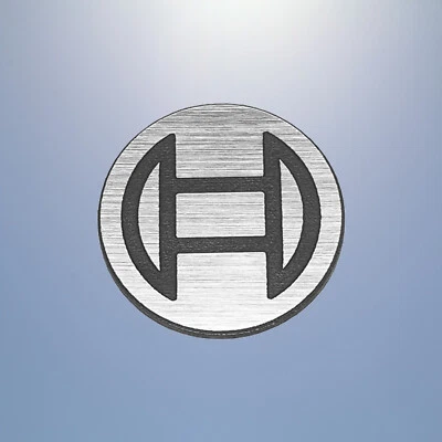 BOSCH 20mm badge emblem ASK logo decal sticker plate aufkleber - Image 1 of 2