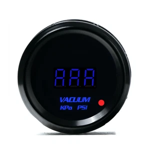 Universal 2" 52mm Digital Blue LED Vacuum Gauge Dual Units Switchable KPA / PSI - Picture 1 of 10