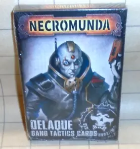 Necromunda Delaque Gang Tactics Cards NIB - Picture 1 of 3