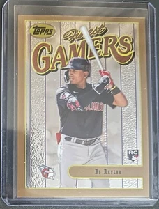 Bo Naylor 2023 Topps Finest Gamers RC Cleveland Guardians - Picture 1 of 2
