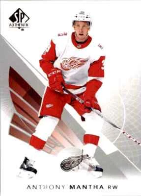 2017-18 upper deck SP Authentic Anthony Mantha #24 - Image 1 of 2