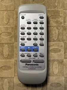 Genuine Panasonic EUR648280 Remote Control - Picture 1 of 3