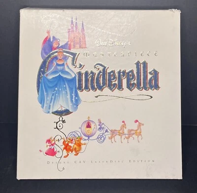 Disney's Cinderella Masterpiece Deluxe CAV Laserdisc Edition Box Set - Image 1 of 2
