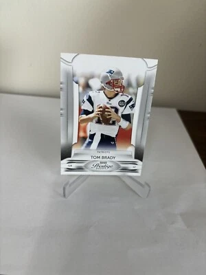 2009 Playoff Prestige Football Card #57 Tom Brady - Image 1 of 4