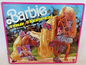 Mattel BARBIE STAR STEPPER HORSE 1991 #2575 completo IOB - Foto 1 di 10