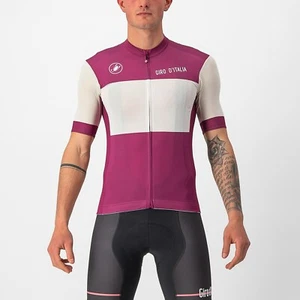 CYCLING SHORT SLEEVE JERSEY BRAND: CASTELLI GIRO D´ITALIA 24 FUORI CICLAMINO - Picture 1 of 9