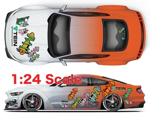 T•E•I•N Racing Water Slide Decal White Toner 1/24 - 1/28 RC Dicast Hot! # 375 - Picture 1 of 6