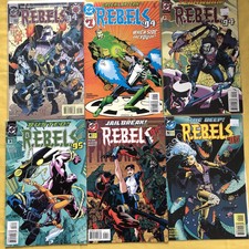 Lot of 12 Rebels (1994) #0 1-8 10 11 12 FN-VF Very Fine