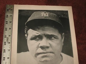1910-1957 M114 Like Baseball Magazine Babe Ruth back cover ~New York Yankees - Picture 1 of 4