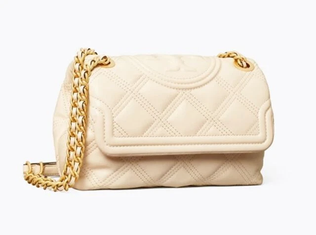 Tory Burch Fleming Soft Convertible Women's Shoulder Bag - New Cream