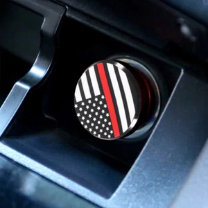 12V Car Parts Cigarette Lighter Button Cover Aluminum Universal Accessories  - Bild 1 von 12