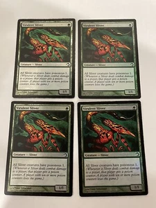 4x Virulent Sliver FOIL Premium Deck Series: Slivers MP/HP - Picture 1 of 2
