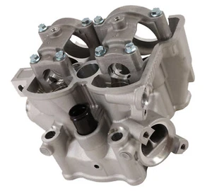 KX250-F 2006-2008 Kawasaki GENUINE Cylinder Works Cylinder Head w/ Cam Caps - Picture 1 of 7
