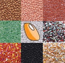 4x7mm Miyuki Long Magatama Glass Fringe Knitting Japanese Seed Beads U-Pick