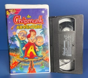 The Chipmunk Adventure VHS Tape Chippettes 1987 Clamshell RARE - Free Shipping - Picture 1 of 2