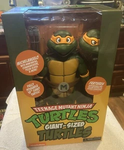 ! NECA 1/4 Scale Giant Size Cartoon TMNT Michael Angelo BNIB - Picture 1 of 8