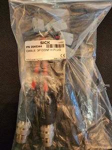 SICK Cable connection transducer H 3P conf. with male connector for FLOWSIC100 H - Picture 1 of 1