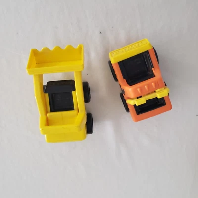 Juego de vehículos de construcción Tonka de colección años 80 excavadora de plástico y otros vehículos Foto 1 de 4
