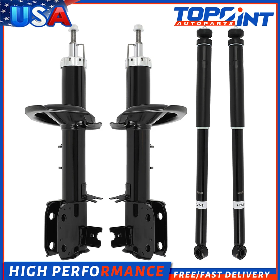 For 2007-2013 SUZUKI SX4 4x Front & Rear Absorbers Shocks Struts Left & Right - Image 1 of 1