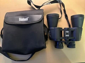 Vintage Bushnell Binoculars 10x50 With Case Black - Picture 1 of 10