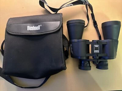 Vintage Bushnell Binoculars 10x50 With Case Black - Image 1 of 4