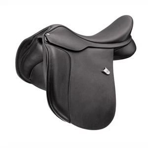 Bates Wide All Purpose Adjustable Heritage GP General Saddle CAIR Black/Brown - Picture 1 of 5