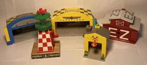 Jay Jay The Jet Plane Airplane Hanger Tarry town barn fire station tower (read) Cover