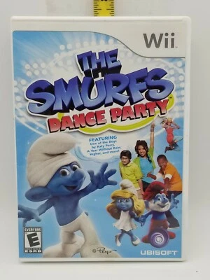 Nintendo Wii The Smurfs Dance Party Video Game CD - Image 1 of 2