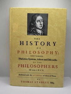 DIE GESCHICHTE DER PHILOSOPHIE (1701) von Thomas Stanley 1179 - Bild 1 von 8