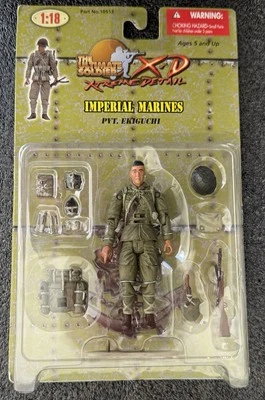 The Ultimate Soldier Imperial Marines PVT EKIGUCHI Xtreme Detail 1/18 sealed New - Image 1 of 2