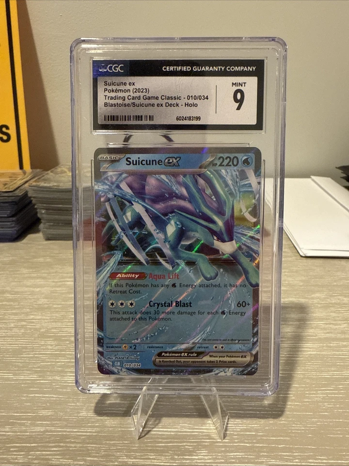 Suicune ex 010/034 Trading Card Game Classic Holo - Image 1 of 1