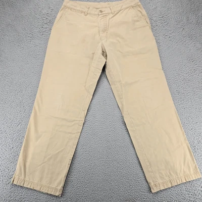 Patagonia Pants Mens 34 Tan Khaki Outdoors Organic Mid Rise Camp Gorpcore - Image 1 of 4