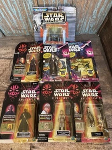 Lot of 7 Star Wars Episode 1 Figurines Action Figure - Picture 1 of 13