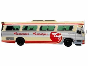 Dina 323 G2 Olimpico Coach Bus "Transportes Tamaulipas: Reynosa" Cream and Silve - Picture 1 of 3