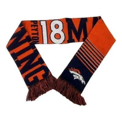 Denver Broncos Forever Collectible Football NFL Scarf Peyton Manning‎ Foto 1 de 4