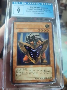 DL1-136 Big Shield Gardna Ultimate Raro Yugioh Japonés CGC 9 - Imagen 1 de 2